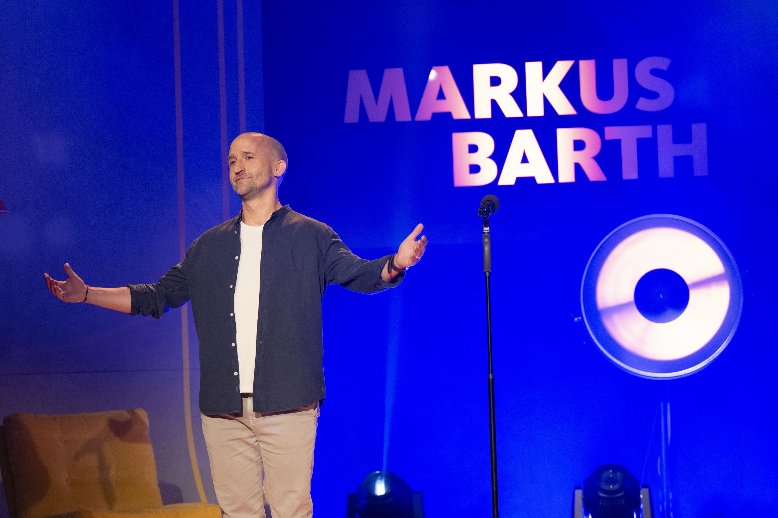 Markus Barth auf der Bühne
